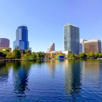 Lake Eola Park, Орландо, Флорида