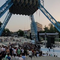 Летняя концертная площадка дворца "Туркистон", Ташкент
