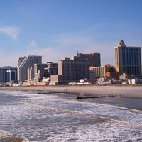 Atlantic City Beach, Атлантик-Сити, Нью-Джерси