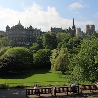 Princes Street Gardens, Эдинбург