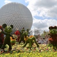 American Gardens at Epcot Disneyworld, Орландо, Флорида