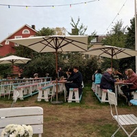 Trädgård de luxe, Векшё