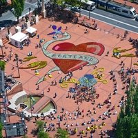 Pioneer Courthouse Square, Портленд, Орегон