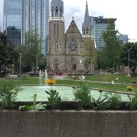 Cathedral Square Park, Милуоки, Висконсин