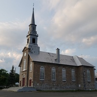 Eglise Saint Laurent Ile dOrleans, Квебек