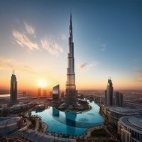 Burj Khalifa Tower, Дубай