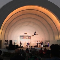 Stage at Washington Park Bandshell, Каспер, Вайоминг
