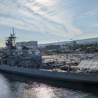 Battleship USS Iowa Museum, Лос-Анджелес, Калифорния