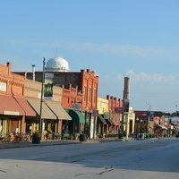 Historic Downtown, Грейпвайн, Техас