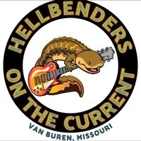 Hellbenders on the current, Ван Бурен, Миссури
