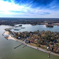 Downtown Colonial Beach, Колониал Бич, Виргиния