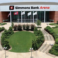 Simmons Bank Arena, Норт-Литл-Рок, Арканзас