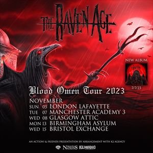 Концерт группы The Raven Age 08.11.2023 в Глазго
Концерт группы The Raven Age 08.11.2023 в Глазго