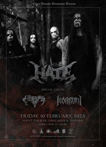 



  Концерт группы Hate 10.02.2023 в Ереване

