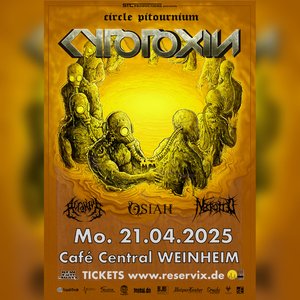 Концерт группы Cytotoxin 21.04.2025 в Вайнхайме
Концерт группы Cytotoxin 21.04.2025 в Вайнхайме